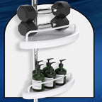 Bathroom Corner Shelf 2 Tier – Shower Rack Organizer