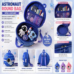 Cute Astronaut Kids Backpack – Lightweight Cartoon School & Travel Bag for Kids