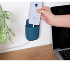 Wall Mounted U Mobile Holder – Multi-Purpose Storage Pocket Organizer