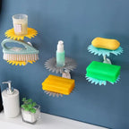 Pack of 2 Sunflower Soap Holder 2 Layer – Wall Mounted Self Draining Soap Dish 🌻