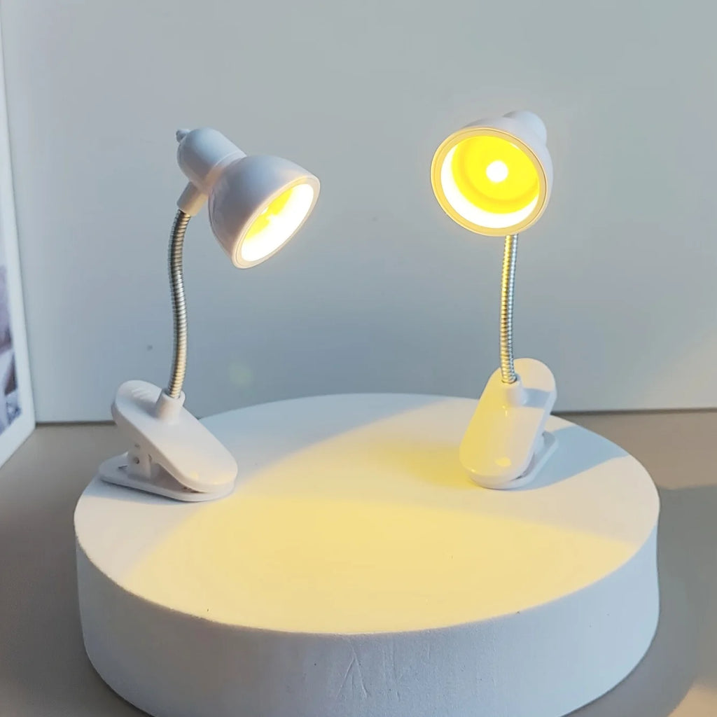 Mini LED Study Lamp – Portable Flexible Desk Light for Reading & Study
