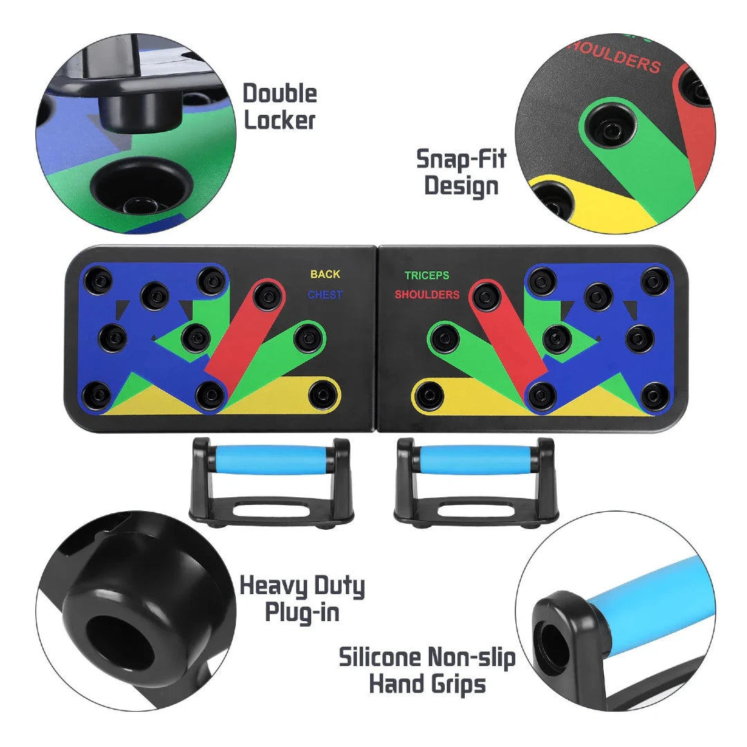 Push Up Board Comprehensive Fitness Pushup Stand