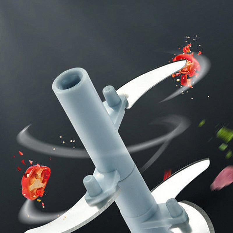 5 Blade Speedy Chopper – Manual Pull Vegetable & Meat Chopper | Multi Blade Food Processor