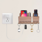 Wall Mounted Holder – Multi-Purpose Remote, Mobile & Key Organizer