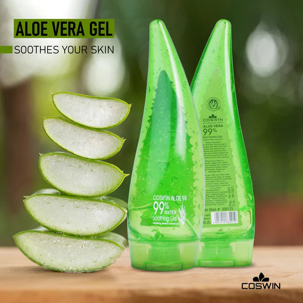 Aloe Vera Gel 120ml – Hydrating Soothing Gel for Skin, Face & Hair Care