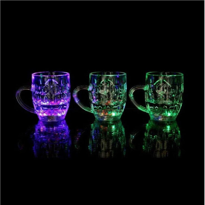 Rainbow LED Cup (Round Shape) – Color Changing Glowing Mug