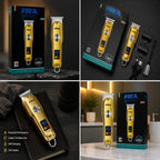 FRA Professional Hair Trimmer FR-5000 – Rechargeable Cordless Beard & Hair Clipper