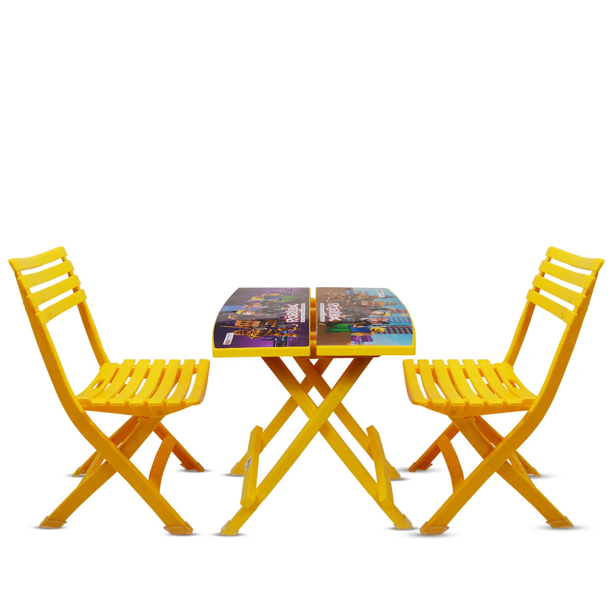 Kids Foldable Chair & Table Set – Fun Study & Play Furniture Set
