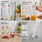 Kenwood Hand Blender – Powerful Electric Stick Blender for Smoothies, Soups & Shakes