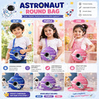 Cute Astronaut Kids Backpack – Lightweight Cartoon School & Travel Bag for Kids
