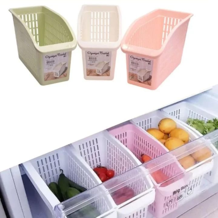 Plastic Fruit & Vegetable Storage Baskets