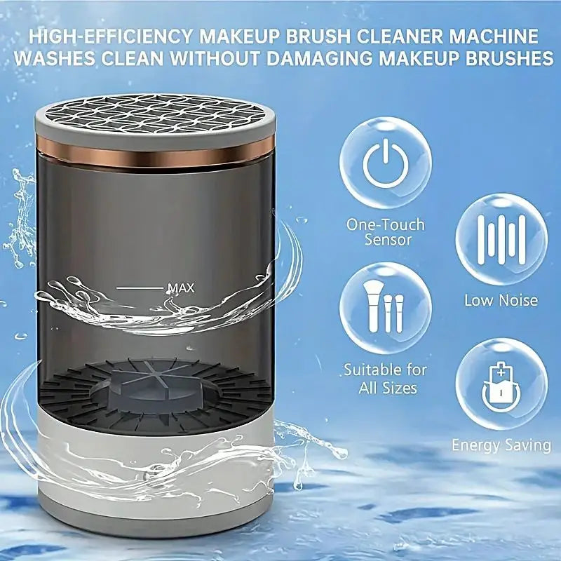 Automatic Make Up Brush Cleaner