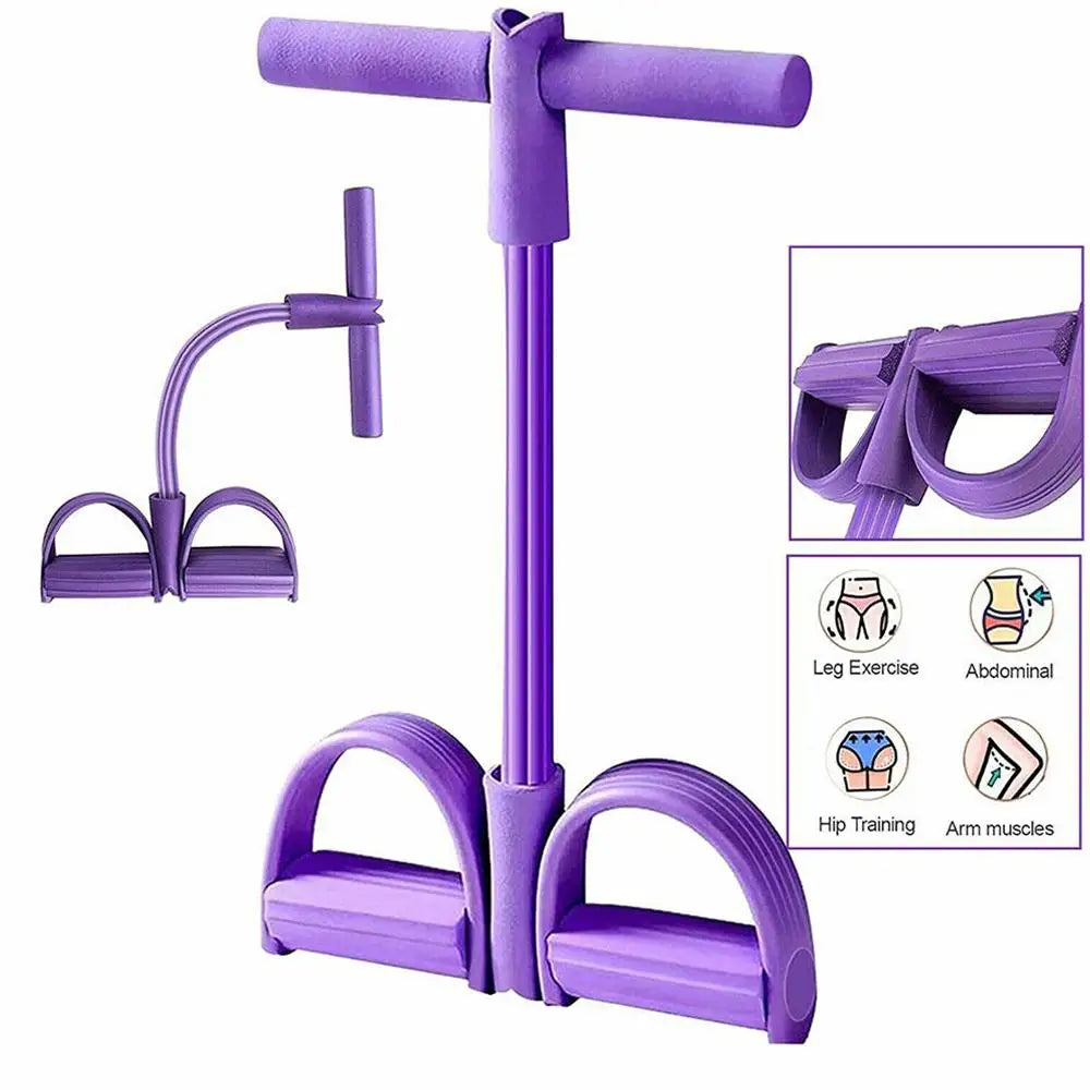 Heavy Duty Peddle Puller Tummy Trimmer Exercise Fitness Band