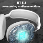 P9 Wireless Bluetooth Headphones – HiFi Stereo Sound, Noise Reduction & Memory Card Support