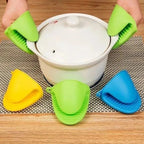 Heat Resistant Silicone Hot Pot Holder Pair