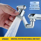 Multifunctional Extension Universal Swivel Robotic Arm Faucet