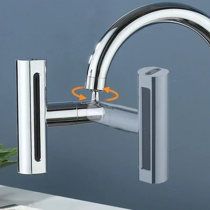 4 in 1 Kitchen Sink Faucet with Universal Swivel Shower Head