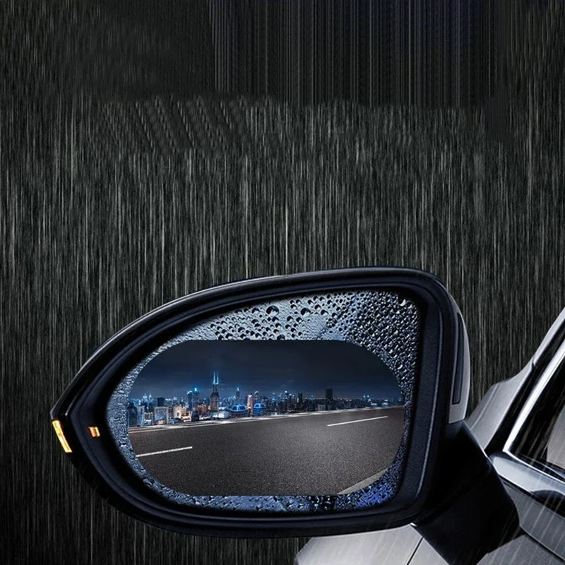 Water And Rain Proof Antilog Film For Car Mirror