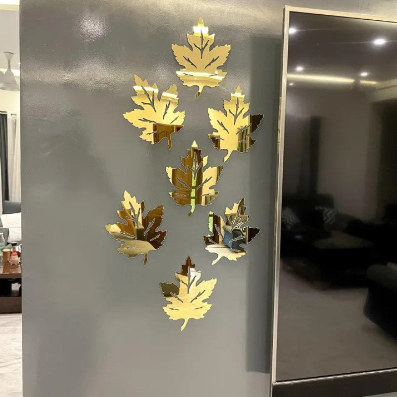 3D Acrylic Mirror Butterflies Self Adhesive Wall Art Decals Stickers