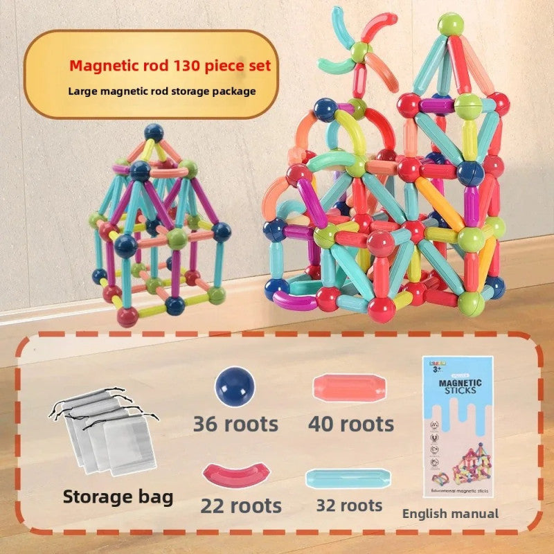Magnetic Building Toys Set for Kids | Educational STEM Blocks