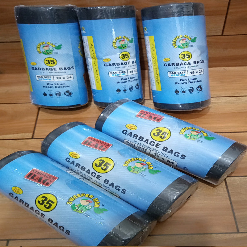 Non Toxic Export Quality Garbage Bag Roll