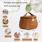 Portable makeup pouch feminine large size
