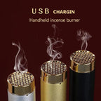 USB Rechargeable Electric Aroma Diffuser – Portable Bakhoor & Fragrance Mist Humidifier