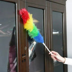 Rainbow Brush Duster Microfiber for Cleaning Home Furniture Multicolor