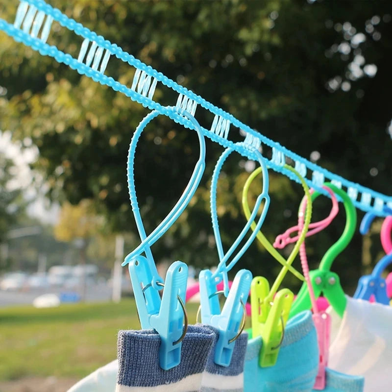 Windproof Anti-Slip Clothes Washing Line Drying Nylon Rope