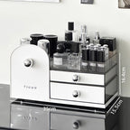 Luxury Cosmetic Organizer with Drawers – Premium Makeup & Skincare Storage Box