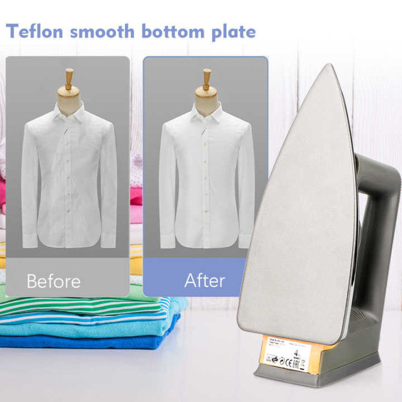 RAF R-1108 Electric Dry Iron – Non-Stick Soleplate Professional Clothes Iron