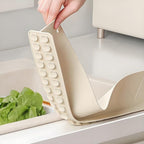 Sink with suction Splash Guard – Flexible Silicone Water Stopper