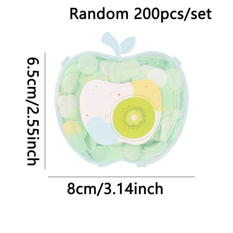 Portable Apple Paper Soap Sheets – Travel Hand Wash Soap (Imported)