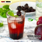 Glint Glass – Pack of 6 Clear Drinking Glasses