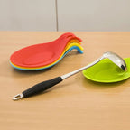 Pack of 2 Spoon Rest – Kitchen Spoon Holder Tray | Heat Resistant Utensil Rest (Mess-Free Cooking)