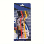 3pcs Wire Brush Set – Heavy Duty Cleaning Brushes for Kitchen, Stove & Rust Removal
