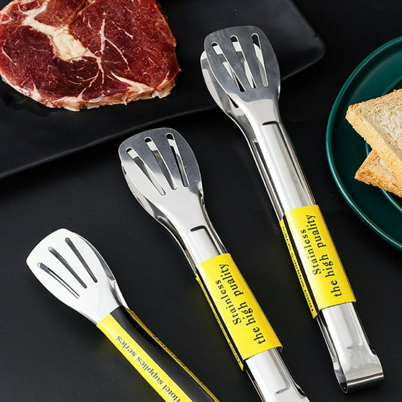 Stainless Steel Kitchen Tong – Multi Purpose Cooking & BBQ Tongs | Heat Resistant Food Serving Tong