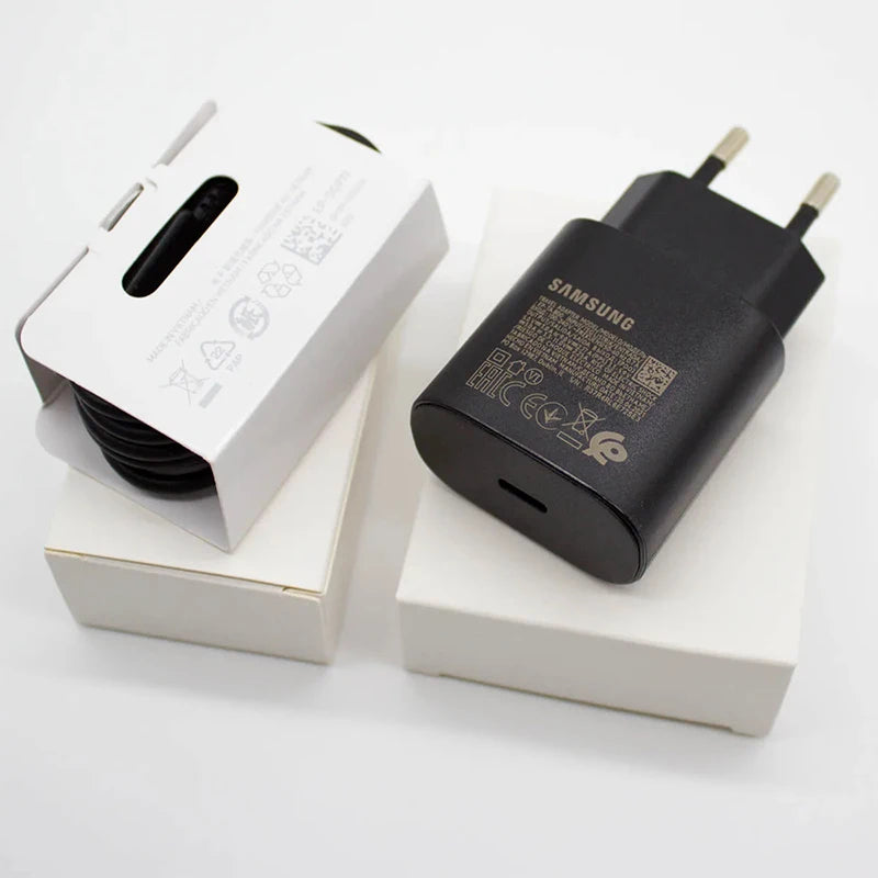Samsung 25W Fast Charger Adapter – USB-C Super Fast Charging (PD Type-C)