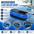 Car Wash Cleaning Brush Duster Dust Wax Mop