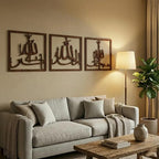 3 Frames of Tasbih-e-Fatima – Beautiful Islamic Calligraphy Wall Art