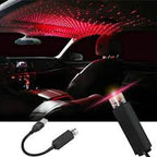 Car USB LED Star Light Projector – Interior Ambient Galaxy Light for Car