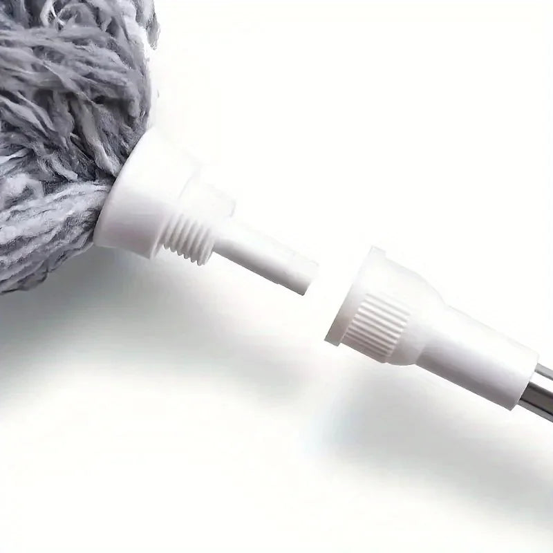 Telescopic Grey Dust Mop – Long Handle Microfiber Duster (Extendable)