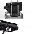 Imported 2 in 1 premium leather cross body travel bag