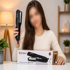 Kemei KM-324 Professional Hair Crimper – Ceramic Hair Straightener & Styling Tool