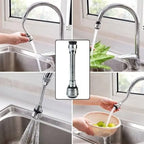 Turbo Flex Faucet – 360° Flexible Kitchen Sink Sprayer Attachment
