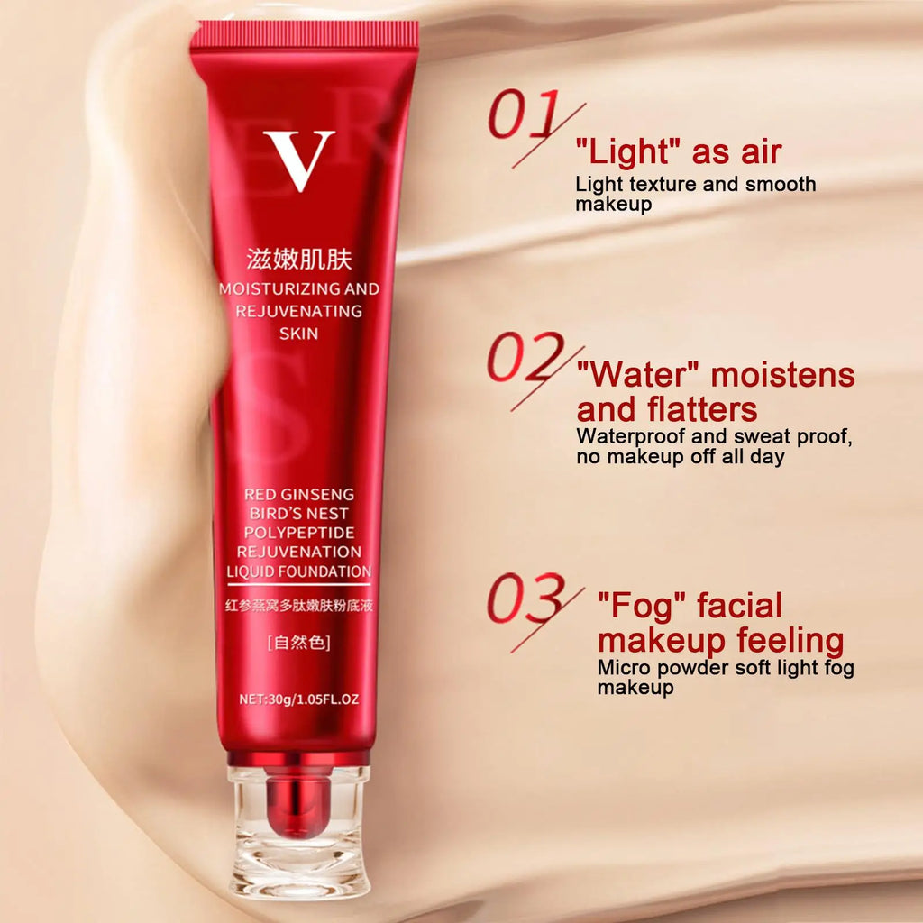 FV Moisturizing Liquid Foundation Tube – Lightweight Full Coverage Foundation