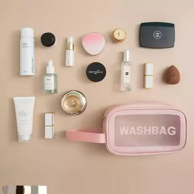 3 Pcs Women Portable Travel Wash Bag