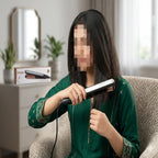 Kemei KM-S3301 Professional Hair Straightener – Ceramic Hair Straightening Iron