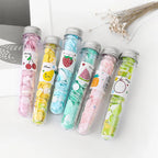 Flower Paper Soap Tube – Portable Travel Hand Wash Sheets 🌸✨