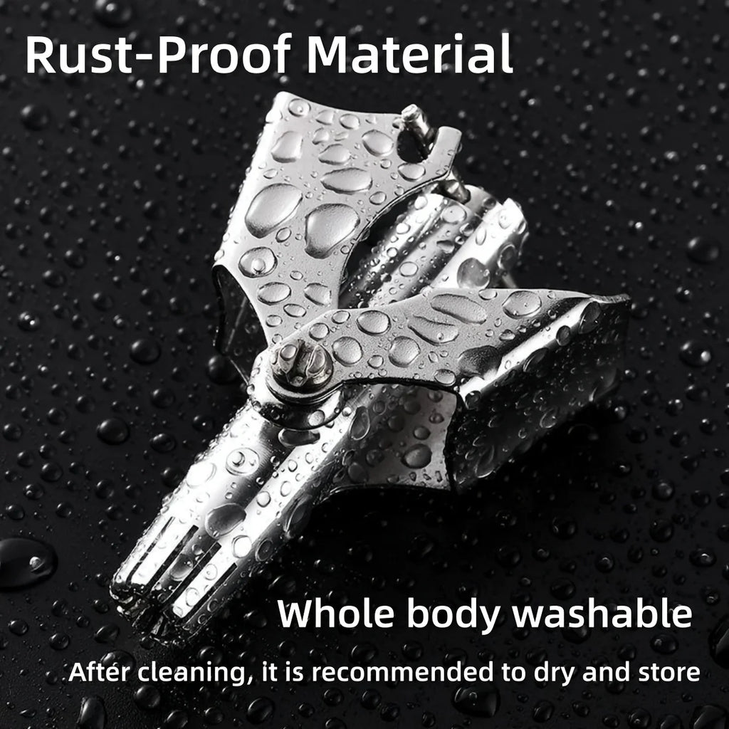 Stainless Steel Manual Nose Trimmer
